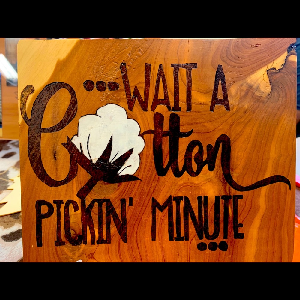 Handmade plaque
